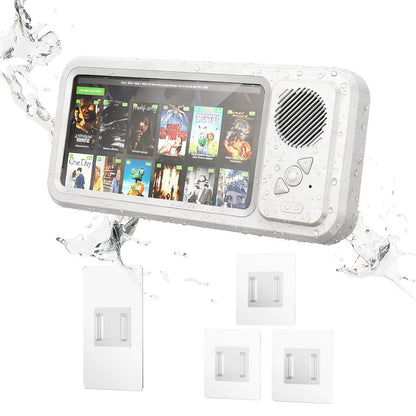 Eary Shower Phone Holder Waterproof 360°Rotation Shower Phone Case  Cover Mount Stand for Bathroom Wall Mirror Kitchen